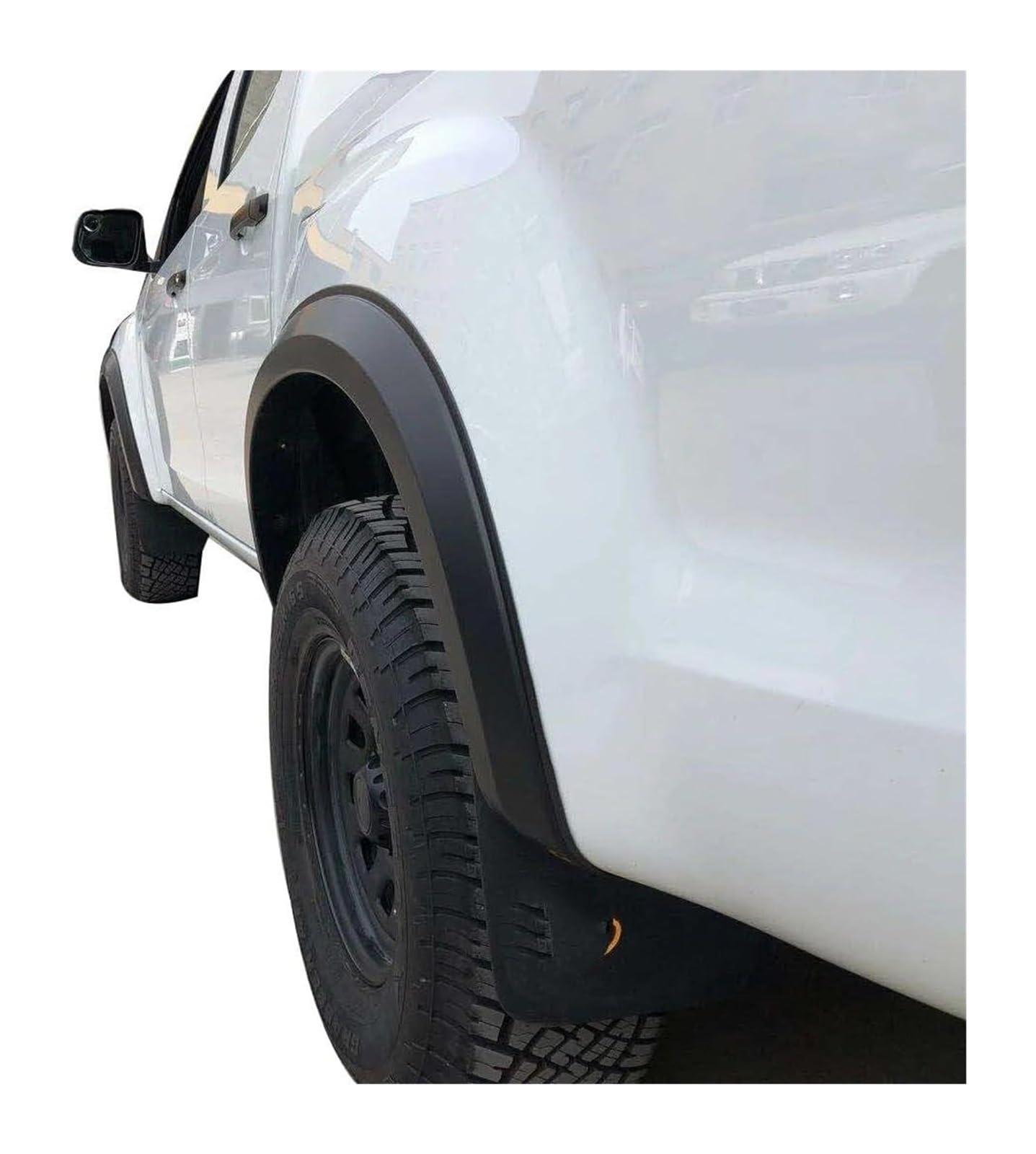 Lèvre De Sourcils De Roue Pour ISUZU Pour D-MAX 2012-2019 Kit Garde Boue Élargisseur Passage Roue Extension Carrosserie Large Double Cabine Style Voiture 6 Pièces