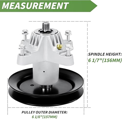 Miniatura 2 de AEagle Conjunto de husillo para MTD 918-04456, 918-04456A, 918-04461, 618-04461, 618-04456, 618-04456A LT1042 LX420 LX425