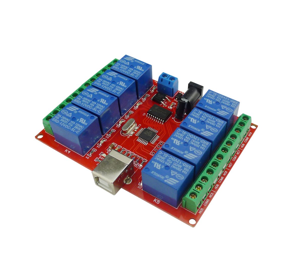 Modulo Relè USB 2 Canali 5V - Controllo PC Per Elettronica E Automazione - Foto 8