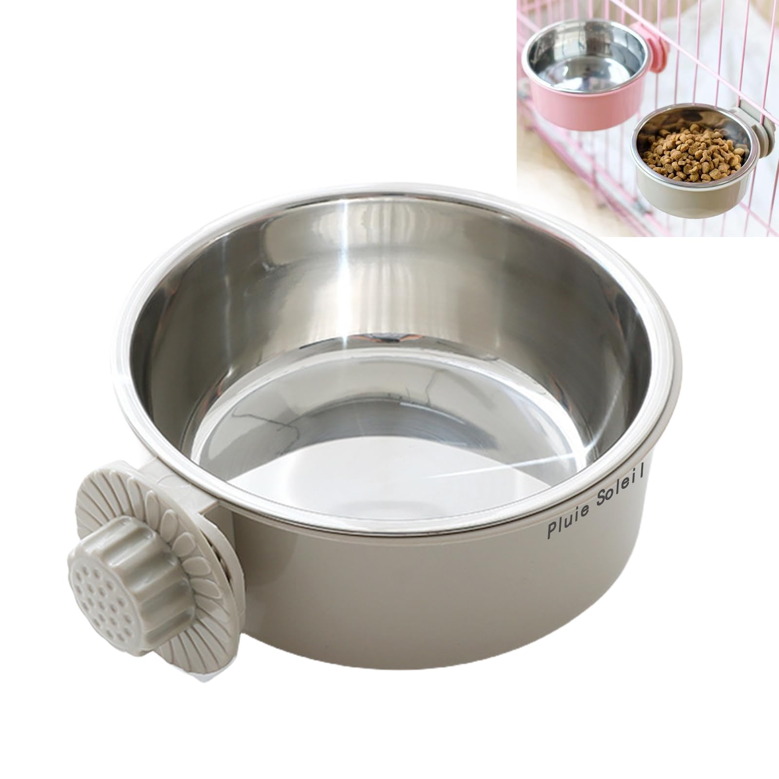 Amazon | PluieSoleil犬 餌入れ 猫 水飲み皿 犬 餌入れ 犬 フード 