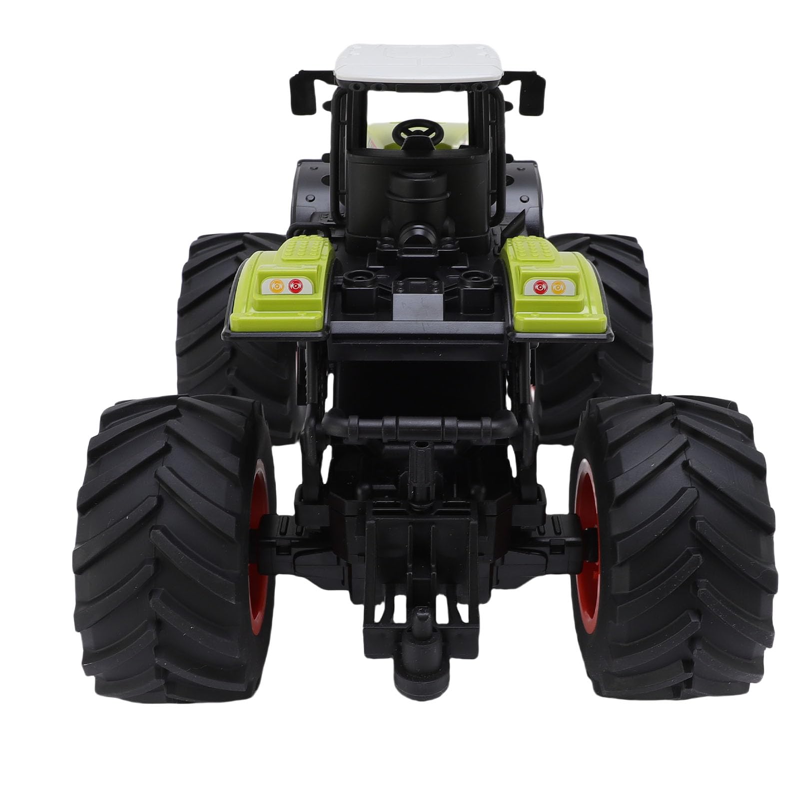 Ferngesteuertes Traktorspielzeug, Wiederaufladbares 2,4-GHz-Landwirtschaftsfahrzeug mit TPR-Reifen und Lichtern, für Kleinkinder (3 Batterie)