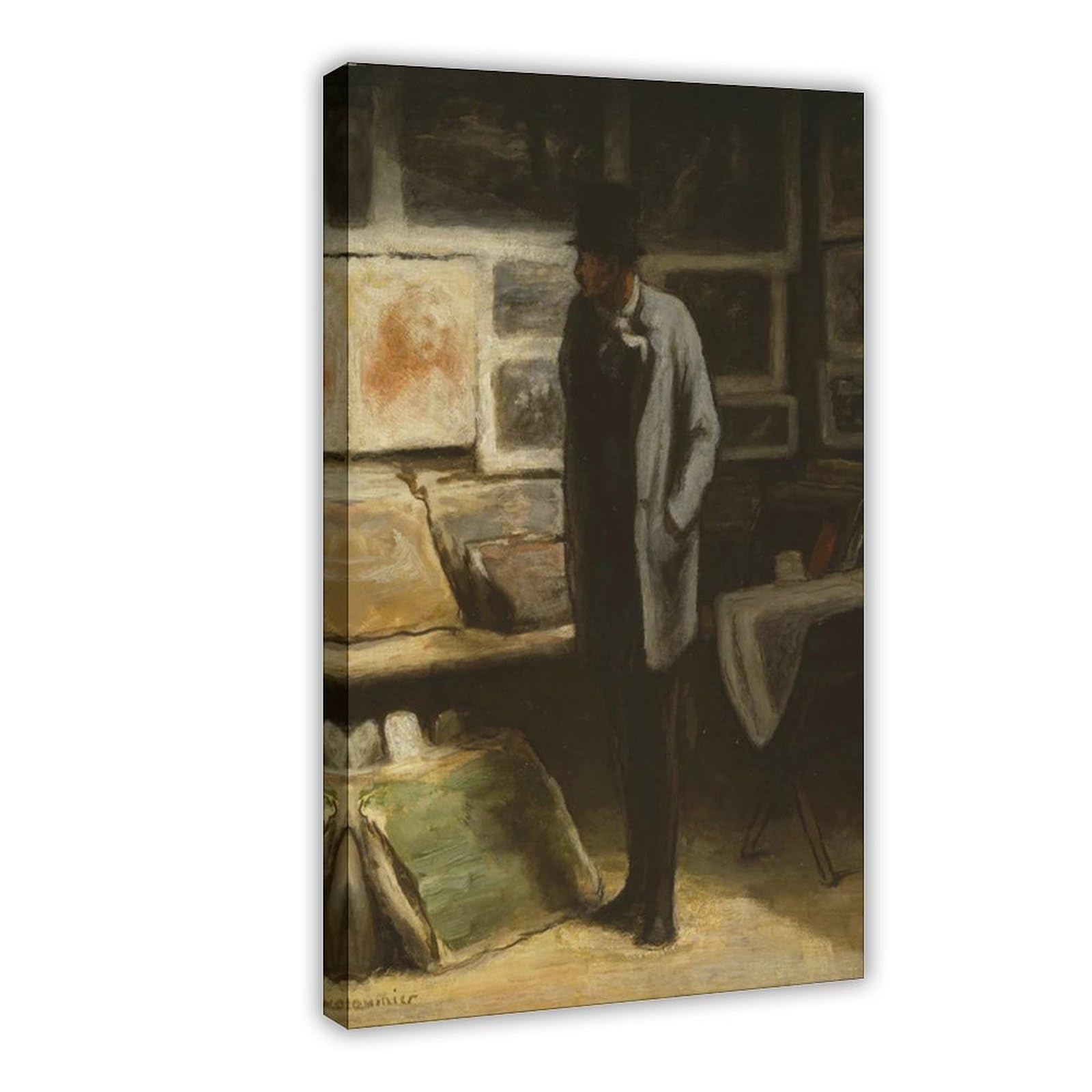 Honoré-Victorin Daumier Kunstdruck auf Leinwand, Wandkunst, Poster und Drucke, ästhetische Raumdekoration, für Schlafzimmer, Büro, 40 x 60 cm