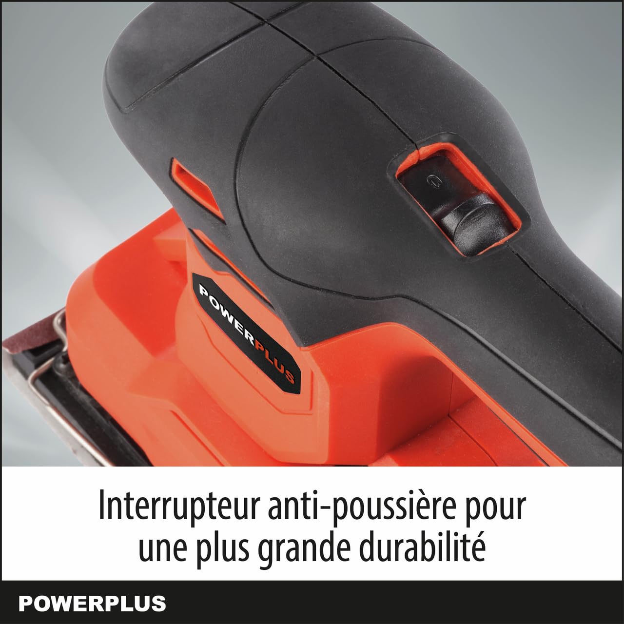 PowerPlus Ponceuse vibrante 20V (SANS BATTERIE)