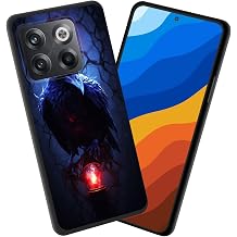 for Oneplus 10 Pro Case,Premium TPU Slim Anti-Scratch Silicone Protective Case Cover for Oneplus 10 Pro,Magic Raven Red Lamp