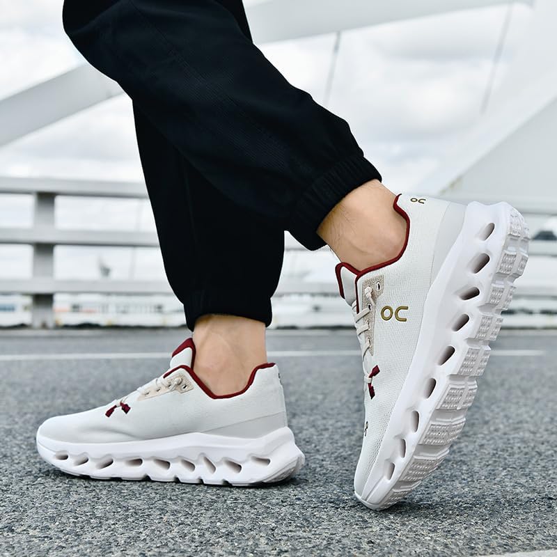 Men's Walking Shoes Lightweight Breathable Cushioning Running Shoes Athletic Tennis Workout Gym Non Slip Comfortable Fashion Sneakers - Image 2