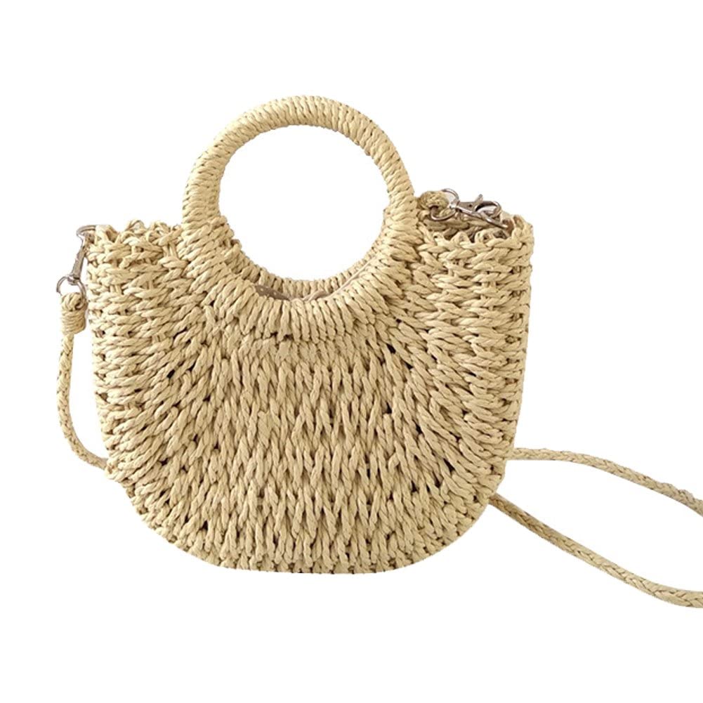 Sac en paille tressé pour vos journées bohèmes à la plage