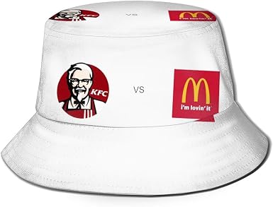 KSDD KFC Unisex Reversible Bucket Hat 