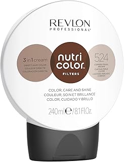 Revlon Professional Nutri Color Filters Tinte de Cabello 524 Coppery Pearl Brown 240 ml