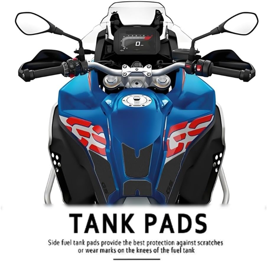 Motorcycle Tank Sticker Motorcycle Accessories Fuel Tank Sticker Anti Slip Pad Knee Protection for F 850 GS F850GS ADV