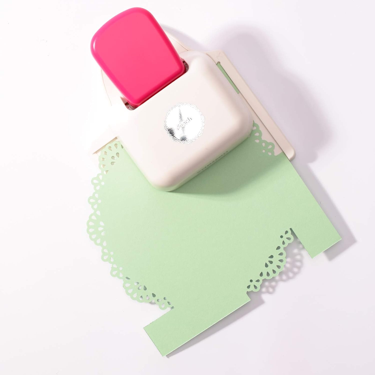 Vaessen Creative Doily Paper Punch | Full Edge, Multicolor, 14 x 10 x 5 cm