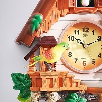 Amazon.co.jp: 鳩時計 掛け時計 カッコー時計 アナログ 壁掛け時計