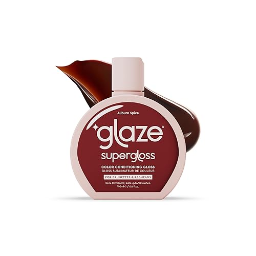 Miniatura 10 de Glaze Super Color Conditioning Copper Crush Gloss - Tinte y tratamiento semipermanente para el cabello galardonado. Mascarilla de color de cabello