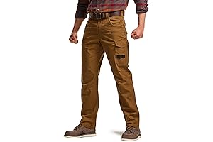 Ripstop Work Pants: Tactical, Water-Resistant, Outdoor Utility Pants