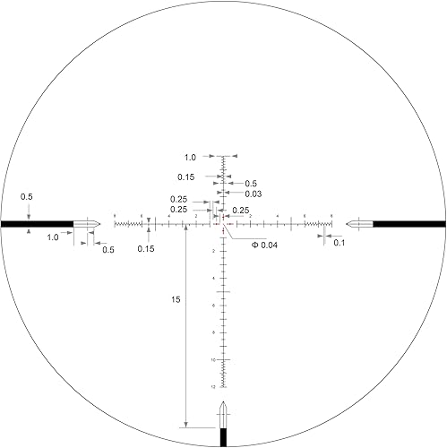 Miniatura 5 de Arken Optics SH4 GEN2 6-24X50 - Alcance de rifle FFP VPR Retícula iluminada con tubo de cero parada de 1339in