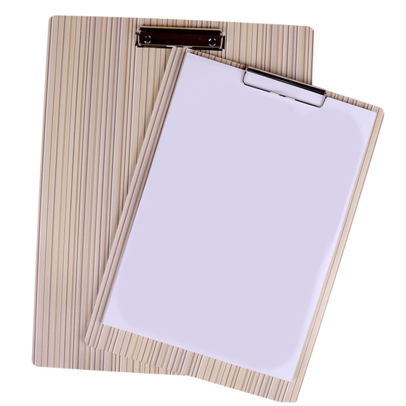 Tavola da disegno portatile, 48 x 36 cm, in legno, con clip, per progetti artistici e album da disegno, ideale per studio e aula