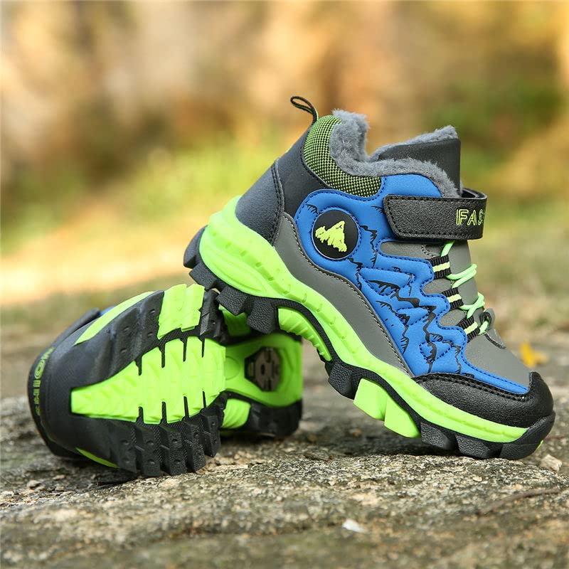 Foryo Botas de Invierno para Niños, Botas de Nieve, Senderismo, Trekking, Cálidas Forradas