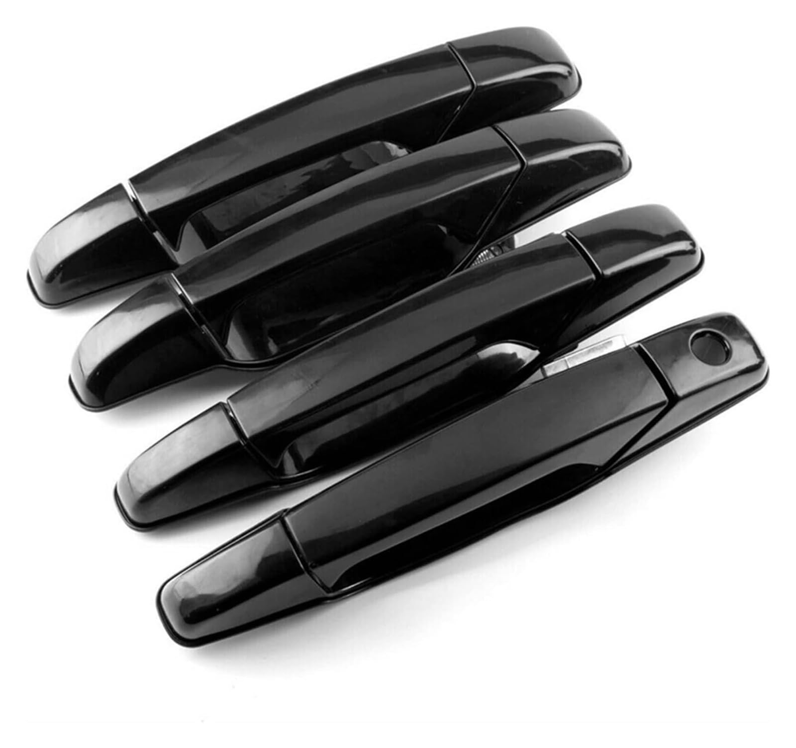QWQTHGS Car Exterior Door Handle Cap for Silverado for Sierra 2007-2013 4PCS Outside Exterior Door Handle 22738721 15915659 22738722