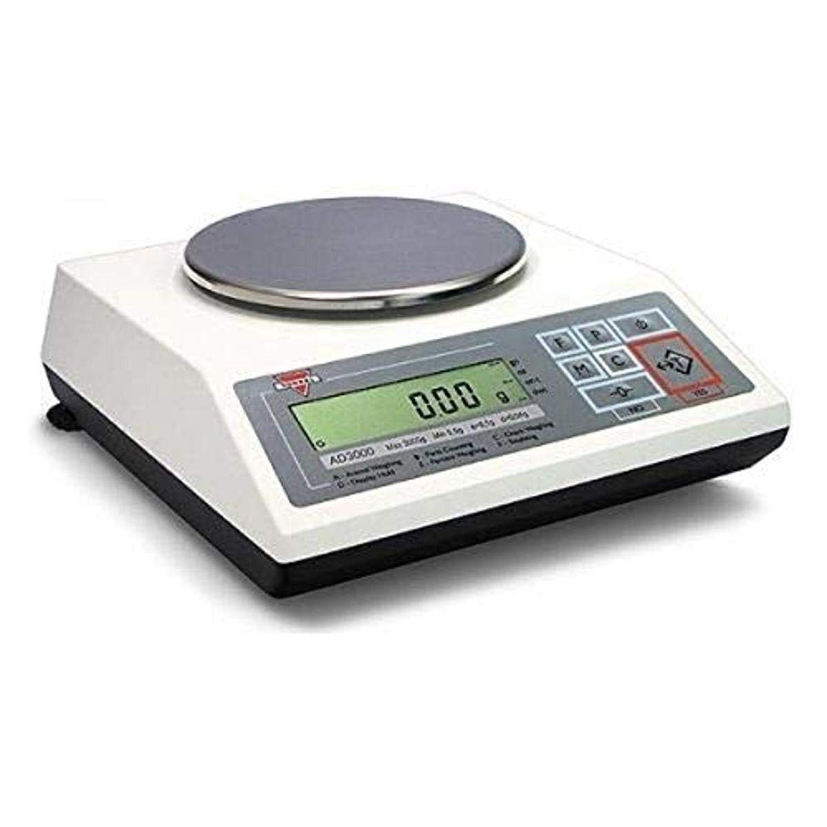 Torbal AD320 Precision Scale, 320g x 0.001g (1mg Readability), Electromagnetic Load-Cell, USB, Die-Cast Metal Housing, Backlit LCD