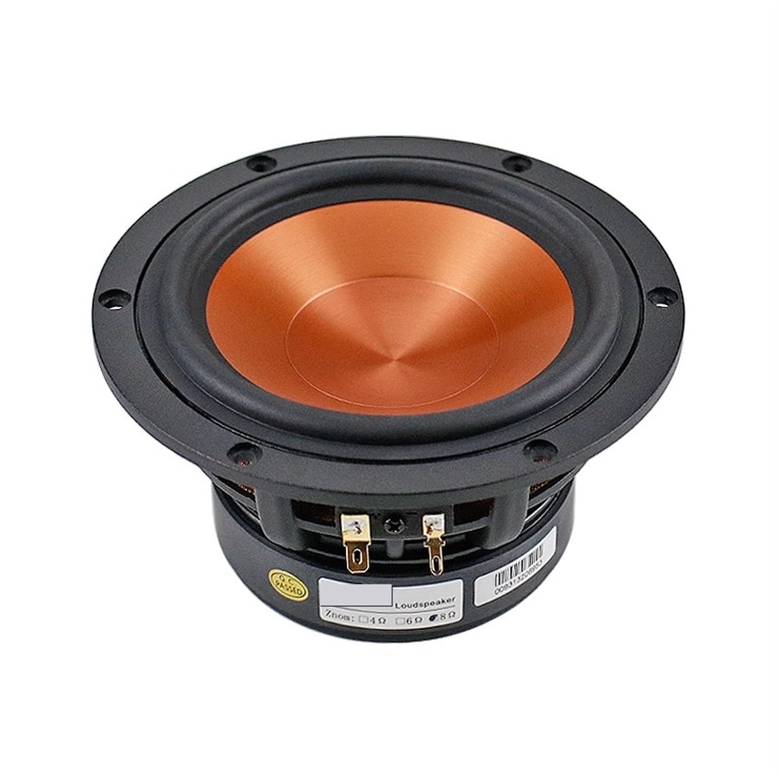 Amazon.co.jp: 5.25 インチ ミッドベース ウーファー スピーカー 