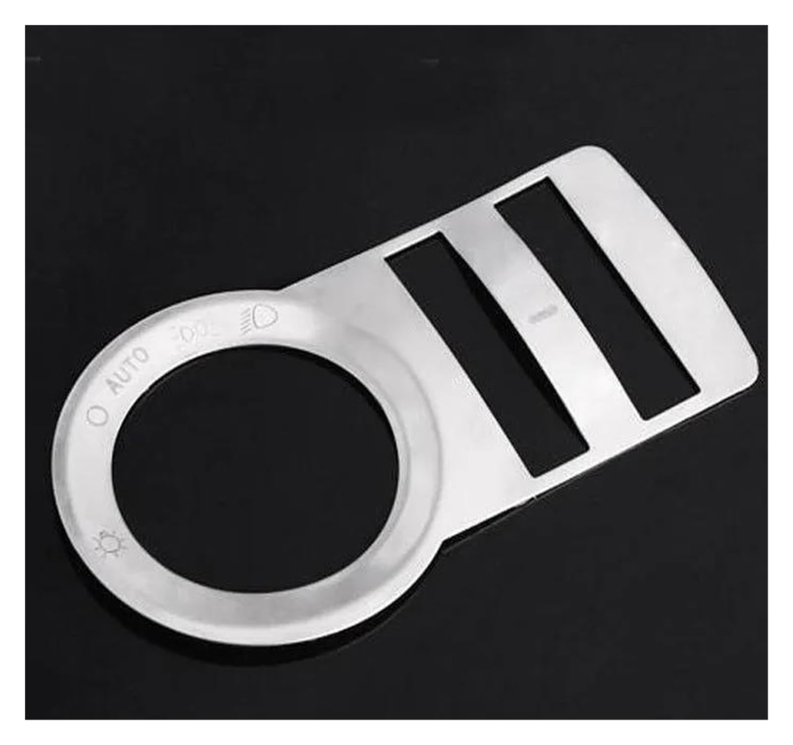 Interior Mouldings For Trax 2014 Auto Stainless Steel Big Lamp Switch Controller Knob Trim Cover Sticker