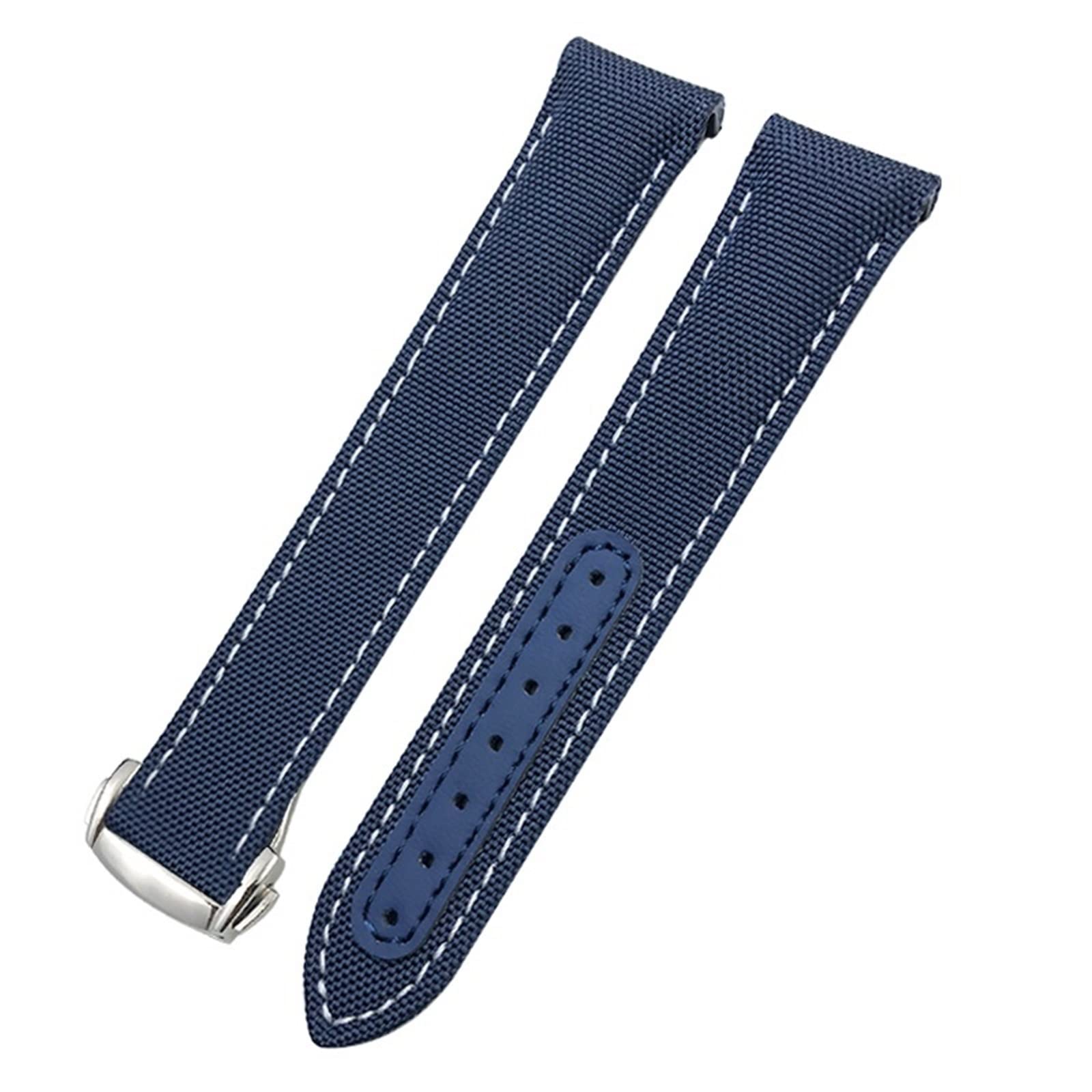 Bracelet toile 20mm pour Omega Seamaster et Speedmaster - 8