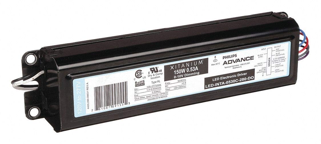 Advance XITANIUM 150 Watt 0.53A 0-10V INTELLIVOLT OTD (LEDINTA0530C280DOM)