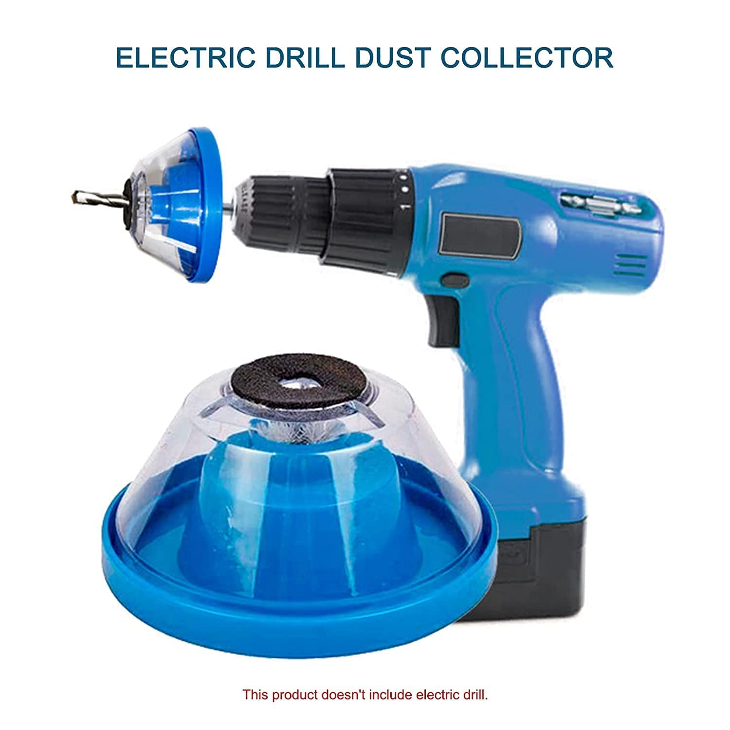 FRENYEAR Electric Drill Dust Cover Ash Bowl Must-Have Accessory Dustproof Device Electric Hammer Drill Dust Collector for Home Reusable Drilling Woodworking 4