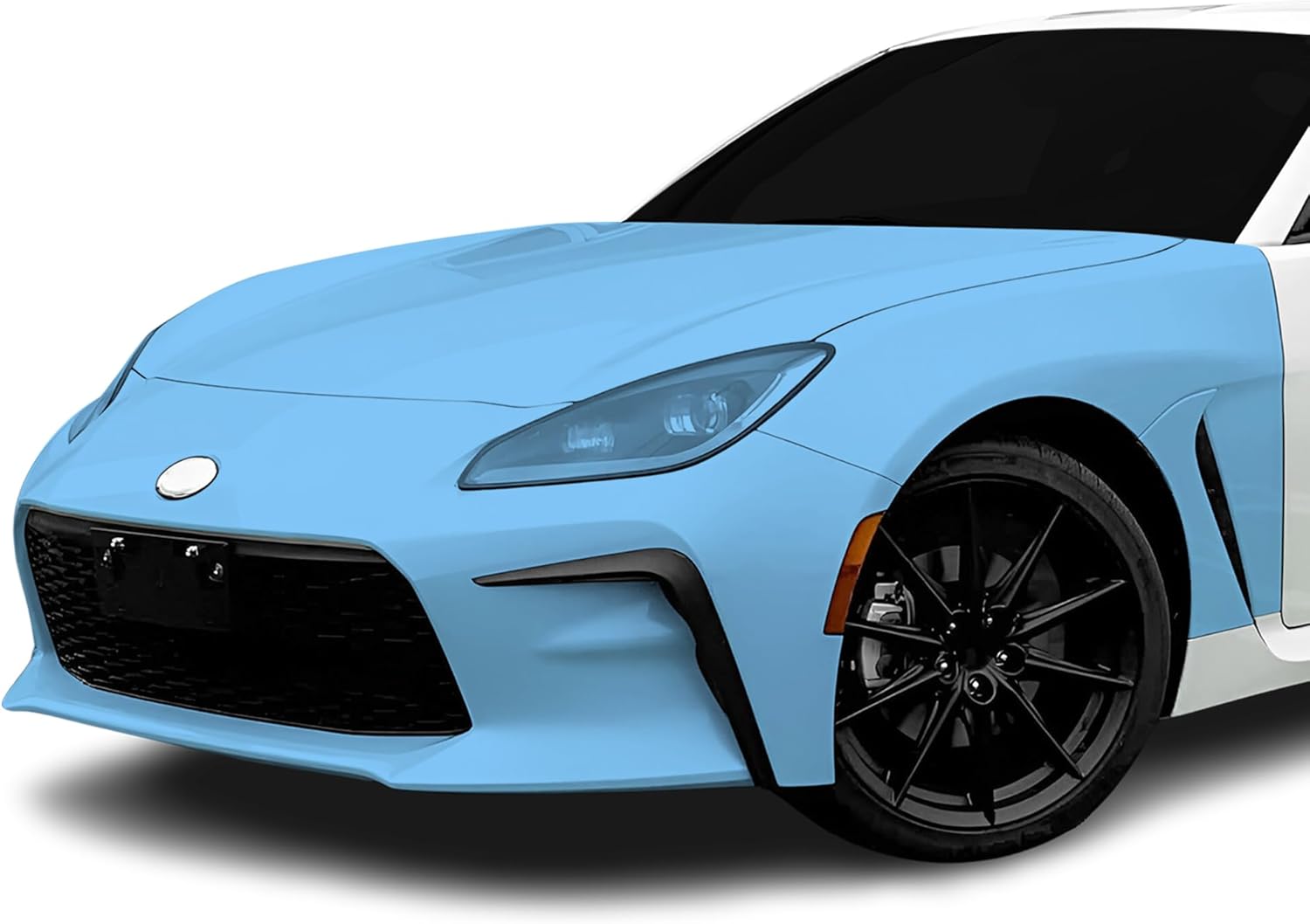 BOGAR TECH DESIGNS for Toyota GR86 2022+ Front Middle and Front Sides Premium Paint Protection PPF Film Kit Cover, Clear Bra