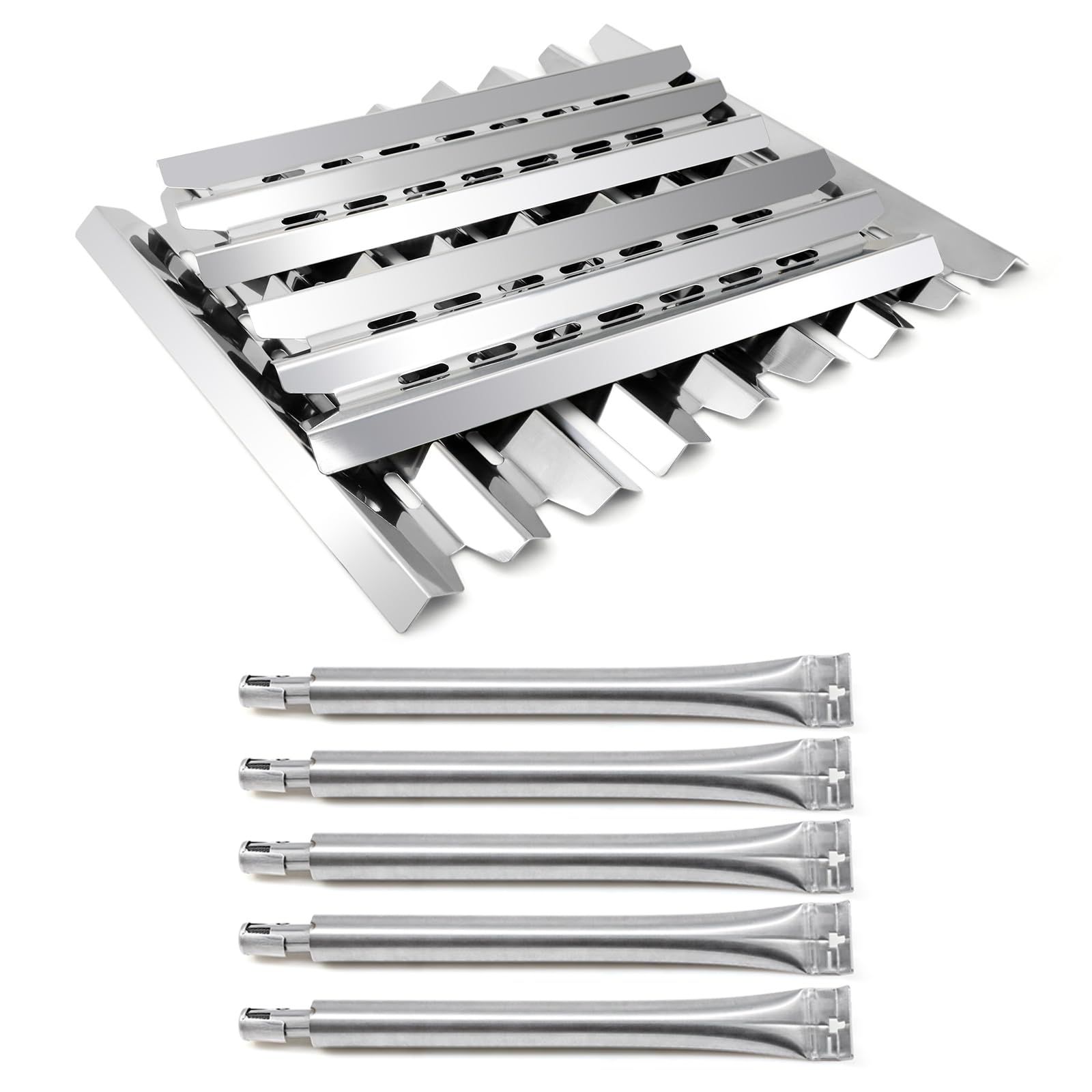 Photo 1 of Criditpid Grill Replacement Parts for Broil King Baron 590, 9235-24, 9221-64, Baron 440, Baron 420, Baron 320, 9221-54, 9221-67, 9211-54, Baron 490, Burner & Heat Plate for Broil King Baron 590 Grill