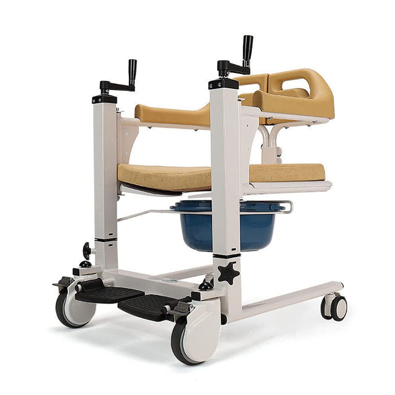 Silla de Traslado de Pacientes, Elevador para Silla de Ruedas, Grúa para Elevación Y Traslado de Pacientes, Silla de Traslado de Pacientes Multifuncional