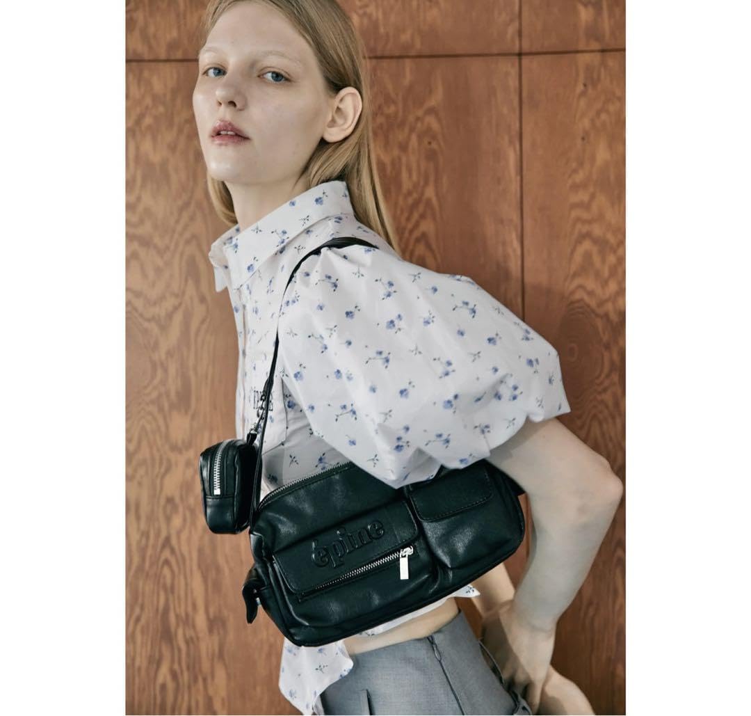 エピヌ épine pouch Pocket bag black エピヌ épine pouch