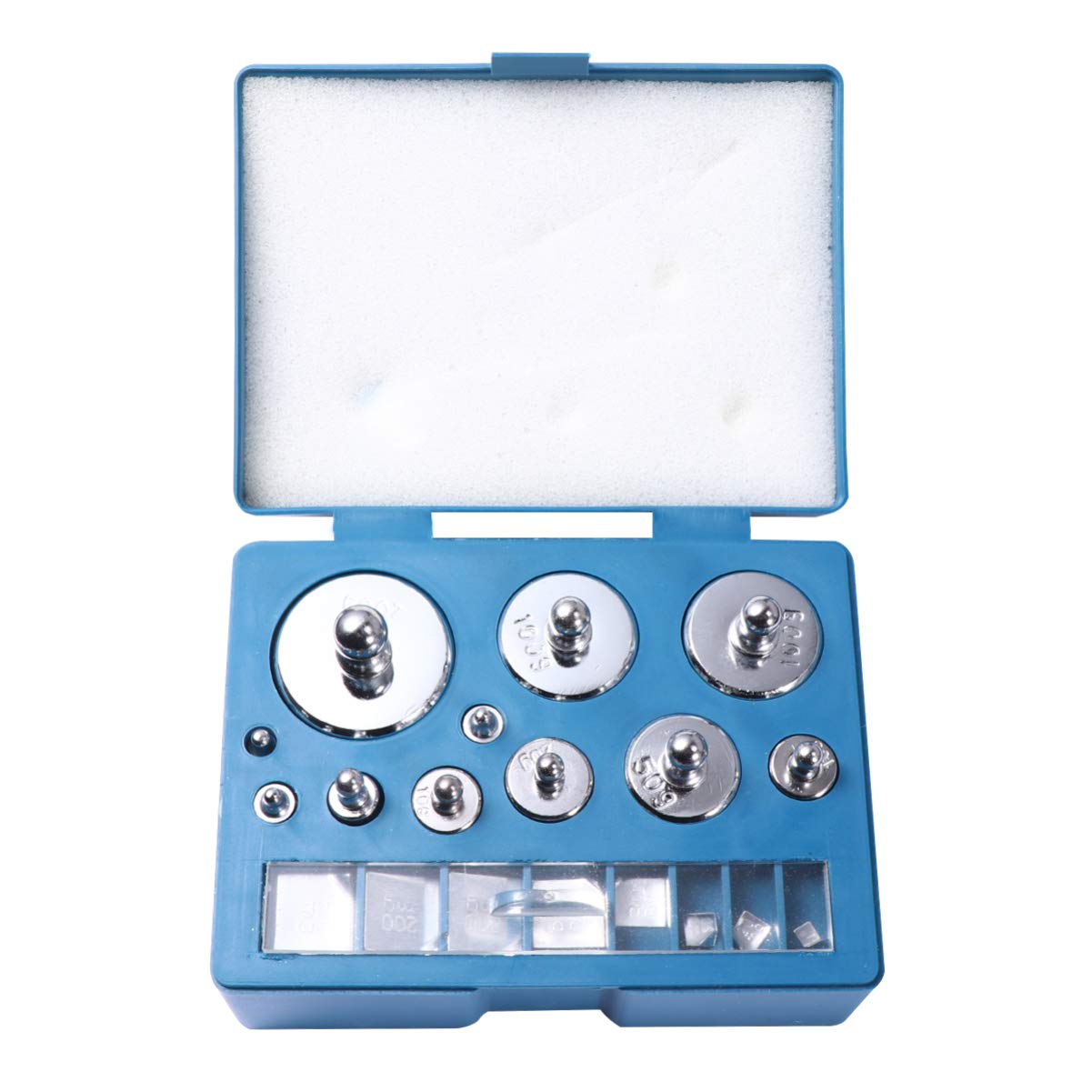 PLAFOPE 200g Calibration Weight Weights Steel Plating Tweezers for Science Lab-image-38