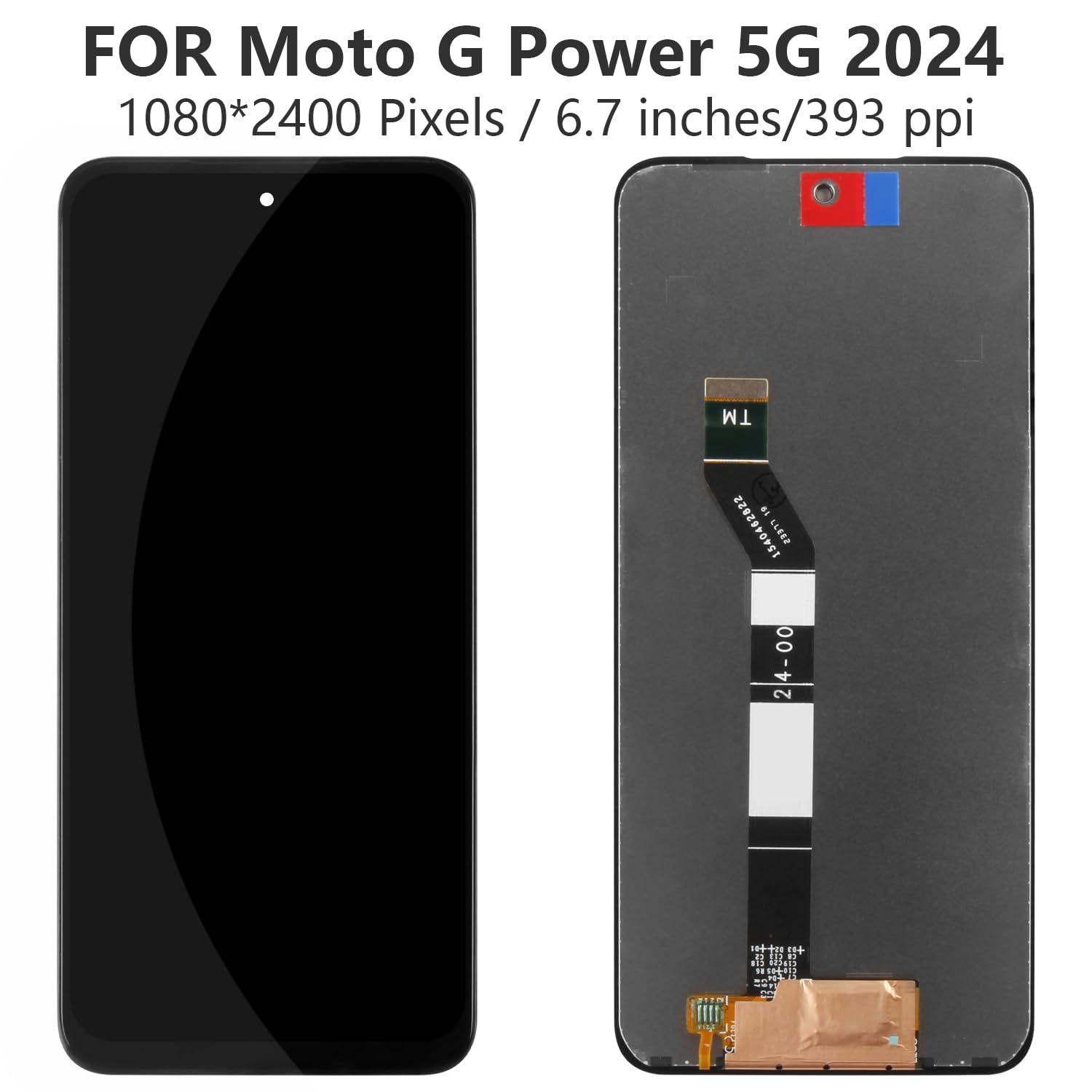 Motorola Moto G güç 5G 2024 LCD ekran G güç 5G 2024 XT2415 XT2415