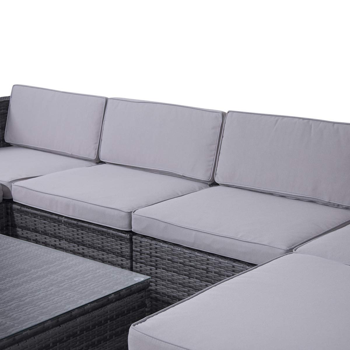 Buy EVRE Rattan Outdoor Garden Furniture Nevada Set Seater Sofa with