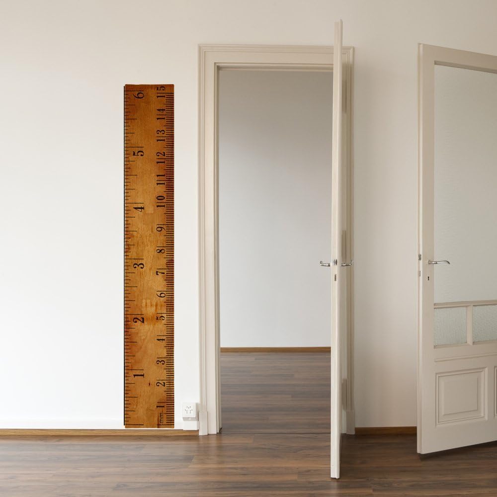 Ruler Growth Chart Wall Decal