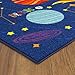 KC Cubs 3x5 Outer Space Solar System Toy Car Road Rug – Educational Play Mat Carpet for Kids, Toddlers, Nursery, Classroom, Playroom, Baby Daycare
