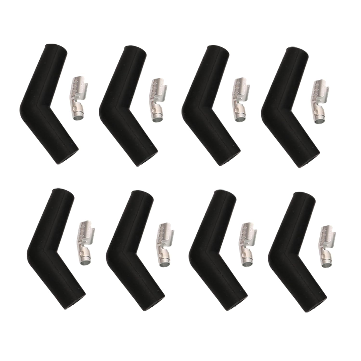 5ft Spark Plug Wire Set for LS, for LT, for LS1/LS2/LS3/LQ4/LQ9/LM7/LM4/LS6/LC9/LY6/LH8/LMG/L99, Coil Spiral Core Straight 90 135 Boots, #5.3/5.7/6.0/6.2L# Replace for 551083