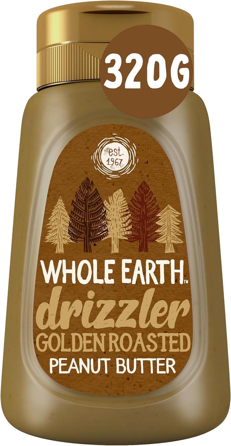 Whole Earth Drizzler Golden Roast Peanut Butter 320g