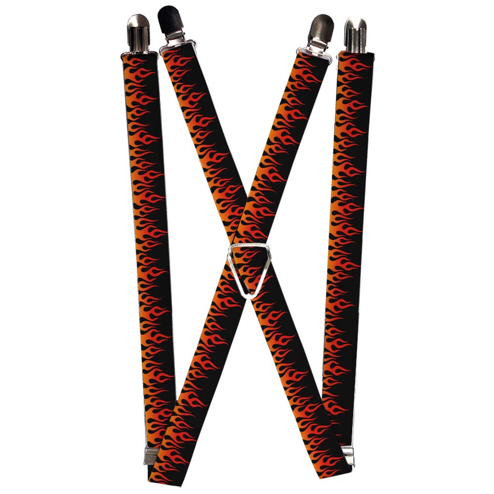 Buckle-Down Suspender - Flames