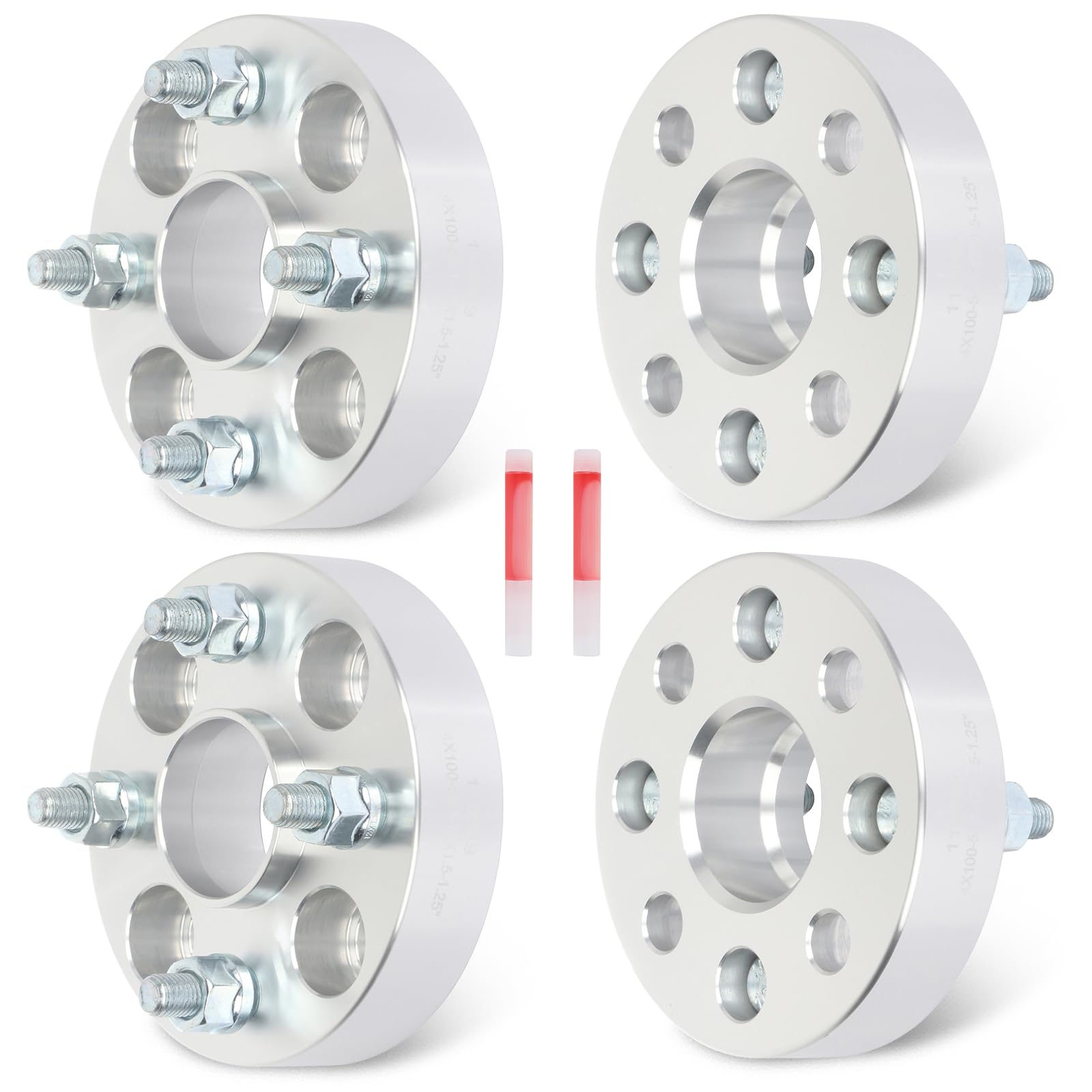 SCITOO 4Pcs 1.25 inch Wheel Spacers Adapters 4x100 for 323 for MX-5 Miata