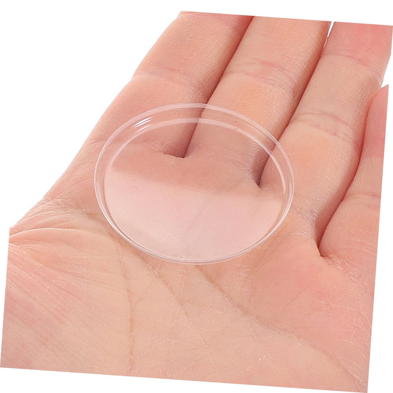 Gadpiparty 4pcs Stethoscope Replacement Diaphragm Plastic Cover for Pediatric and Adult Use Suspended Membrane Stethoscope Accessory Compatible with Medical Diagnostic Screening