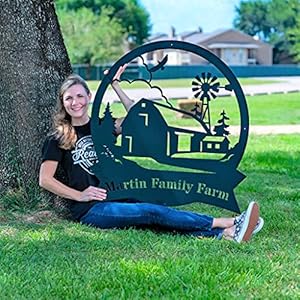 Realsteelfarmhousemonogramoutdoorfamilynamesignoutdoordecorfarmhousedecormetalsignperfectentryroadsfrontgatesbarnssilosandstablesfamilyhomesgiftshopgifts Urban Country Home Decor Realsteel farmhouse monogram outdoor family name sign outdoor decor farmhouse decor metal sign perfect entry roads front gates barns silos and stables family homes gift shop gifts urban country home decor