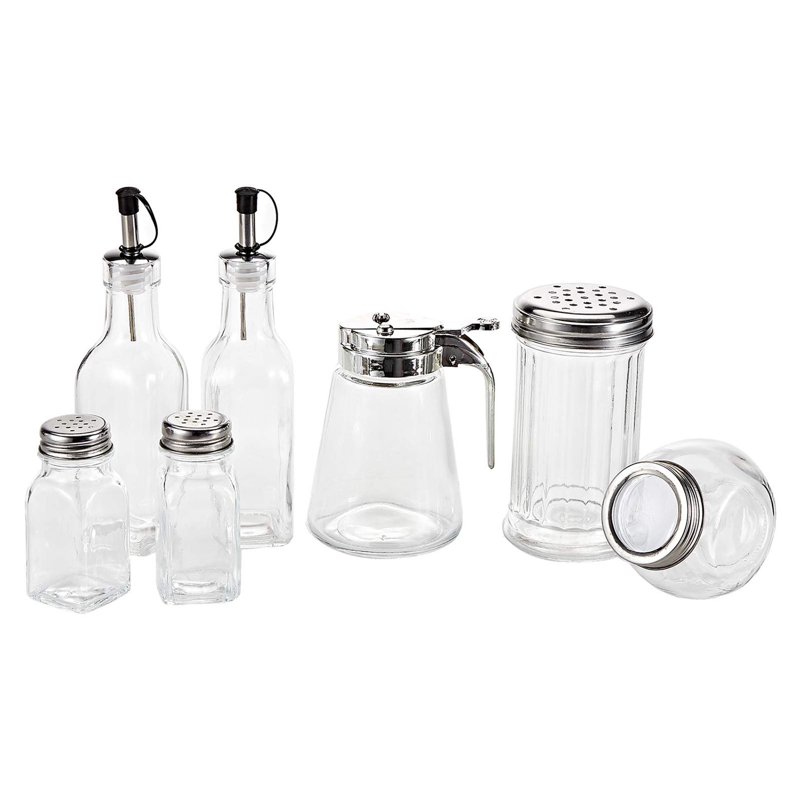 Harmony Table Top Cruet Set - 7 Pieces