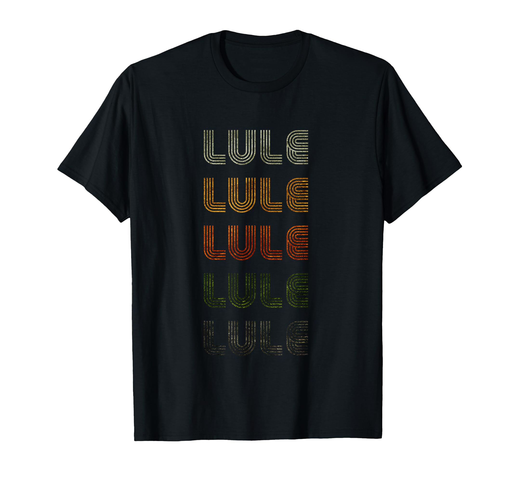 Love Heart Lule Tee Grunge Vintage Style Black Lule T-Shirt