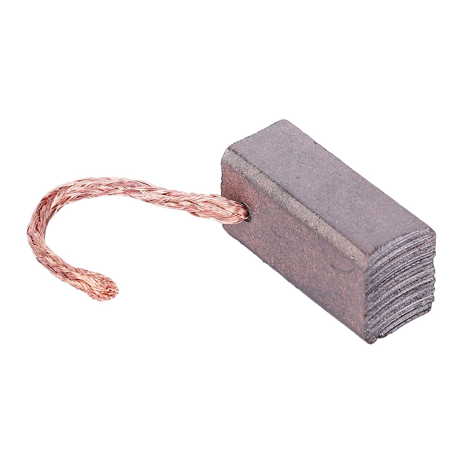100 sztuk zestawy zamienne do szczotek węglowych pojazd elektryczny silnik prądu stałego J432A 8x10x20mm artykuły motoryzacyjne akcesoria do elektronarzędzi