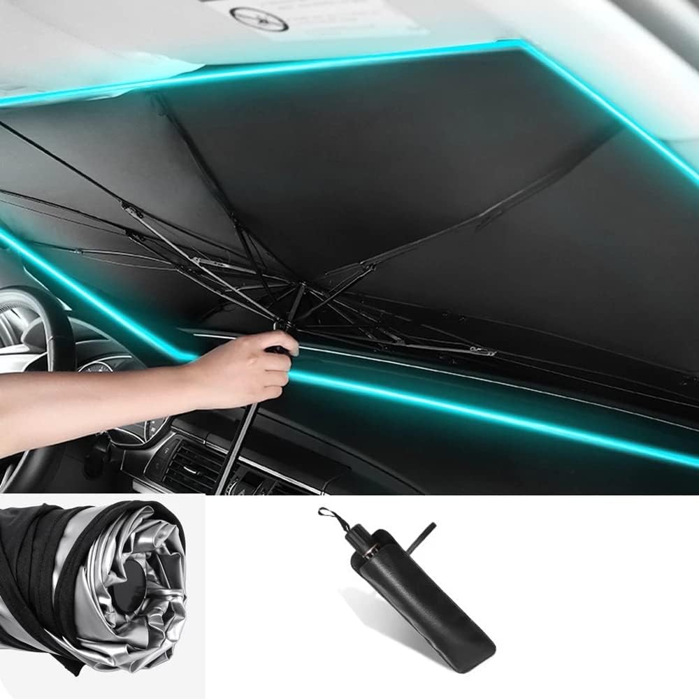 Car Sun Shade Windscreen Sunshade,For Lexus CT is NX GS RX LS RC LC ES GX LX LFA,Foldable And Portable,Front Windshield Cover