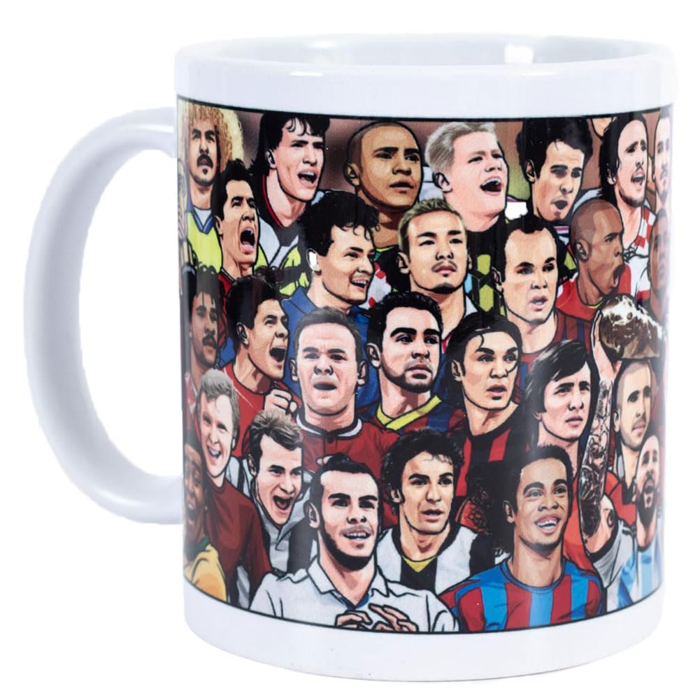 Pyramid International Legends Football´s Greatest Mug (One Size) (Multicoloured)