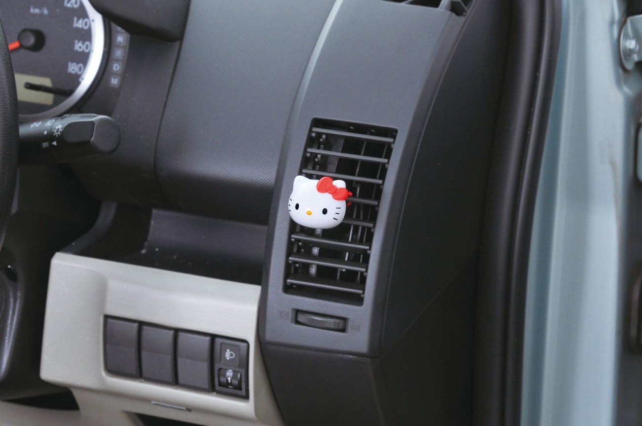 Sanrio Hello Kitty Face Car Air Freshener 2 Pcs (Red)