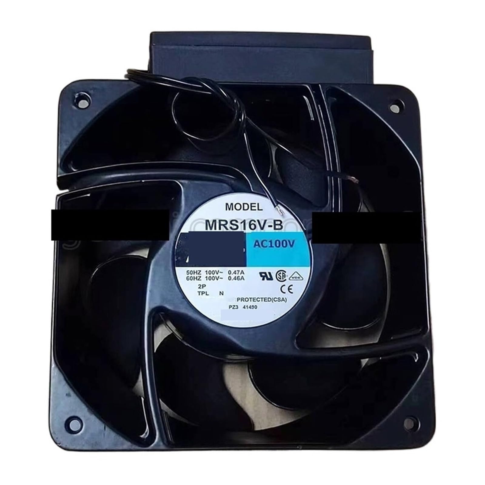Ventilateur de refroidissement MRS16V-B extracteur d'air 100V 0.46A pour boîtier