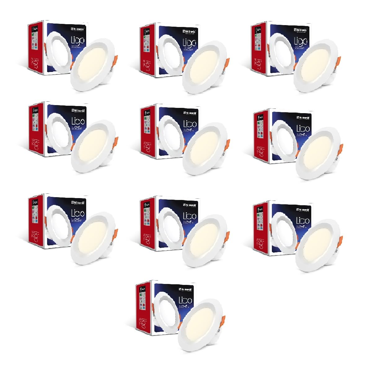 Goldmedal Ligo LED Downlights - Color Changing & Energy Efficient -11
